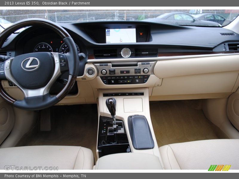 Obsidian Black / Parchment 2013 Lexus ES 350