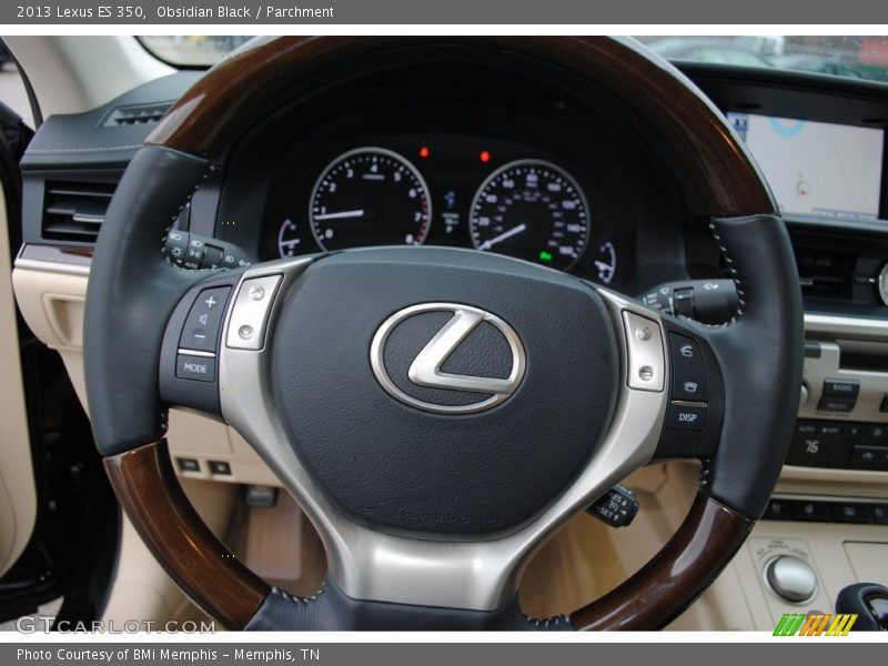 Obsidian Black / Parchment 2013 Lexus ES 350