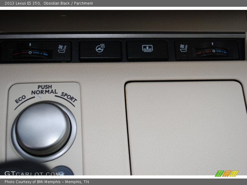 Obsidian Black / Parchment 2013 Lexus ES 350