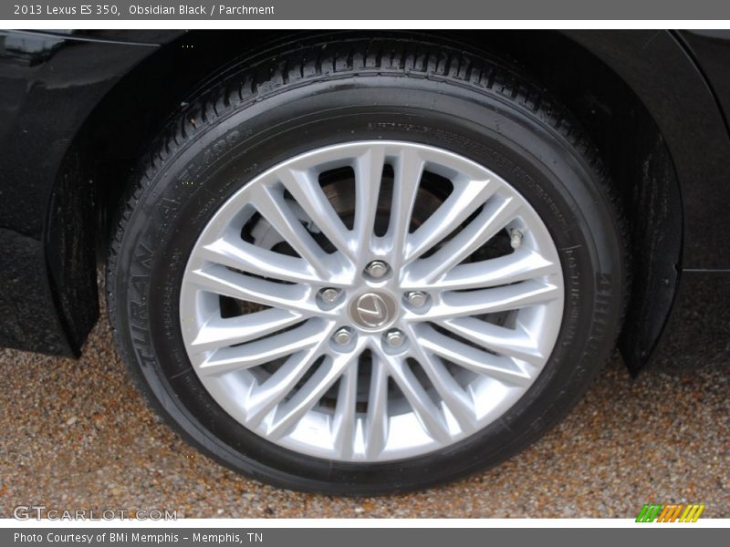 Obsidian Black / Parchment 2013 Lexus ES 350