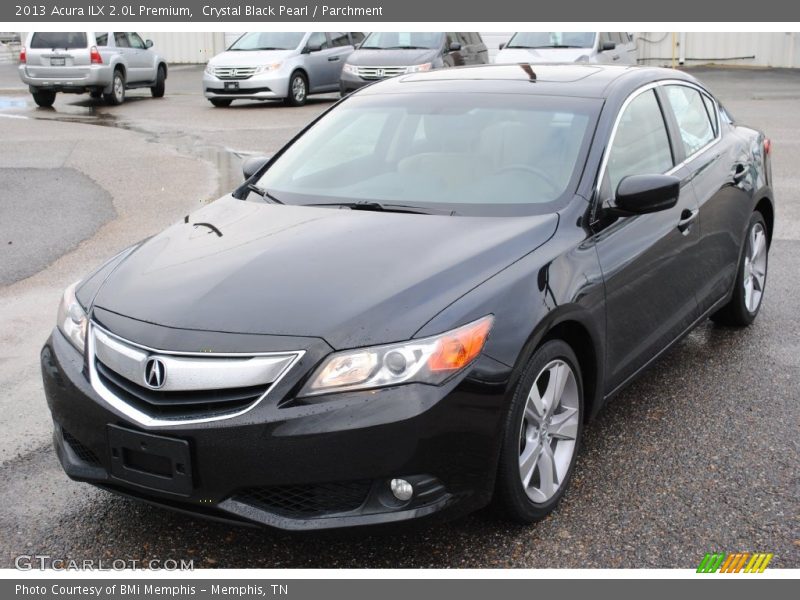 Crystal Black Pearl / Parchment 2013 Acura ILX 2.0L Premium