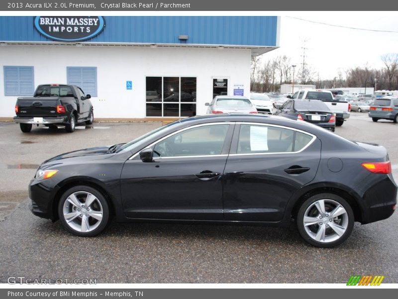 Crystal Black Pearl / Parchment 2013 Acura ILX 2.0L Premium