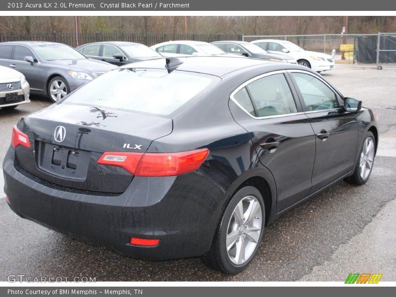 Crystal Black Pearl / Parchment 2013 Acura ILX 2.0L Premium