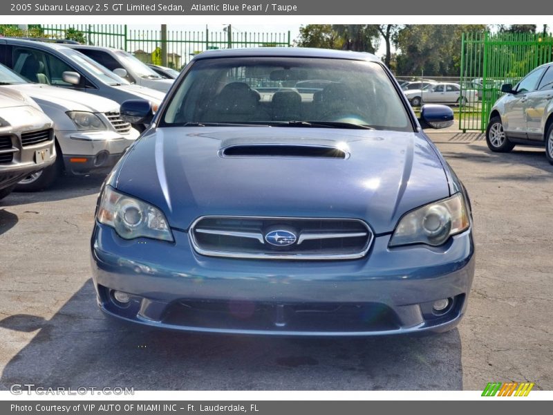 Atlantic Blue Pearl / Taupe 2005 Subaru Legacy 2.5 GT Limited Sedan