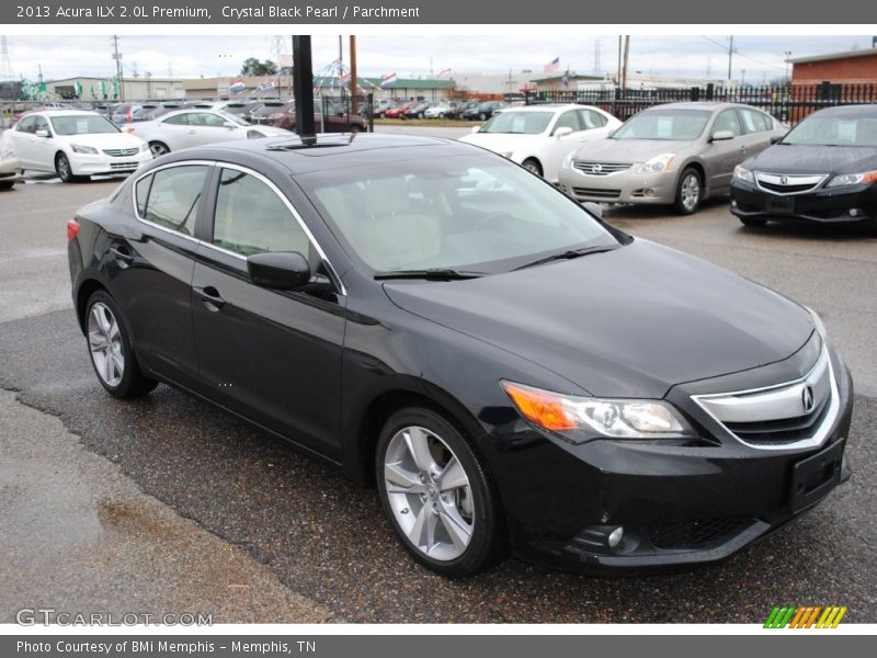Crystal Black Pearl / Parchment 2013 Acura ILX 2.0L Premium