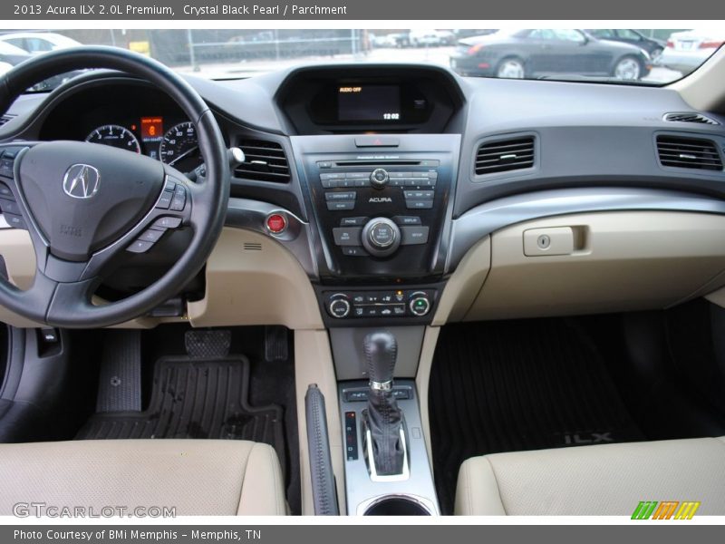 Crystal Black Pearl / Parchment 2013 Acura ILX 2.0L Premium
