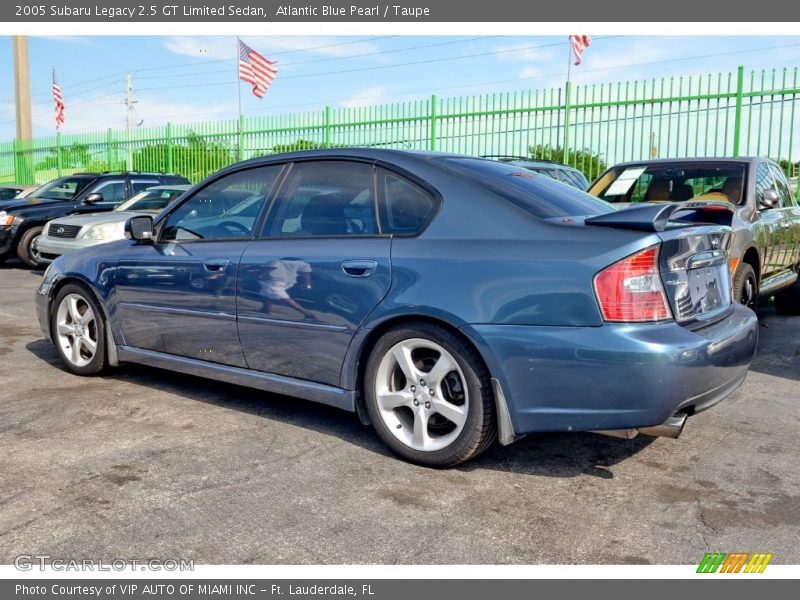 Atlantic Blue Pearl / Taupe 2005 Subaru Legacy 2.5 GT Limited Sedan