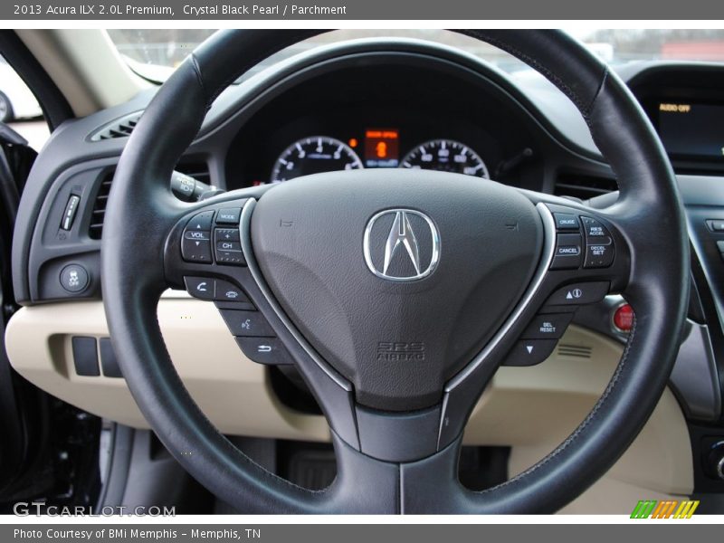 Crystal Black Pearl / Parchment 2013 Acura ILX 2.0L Premium