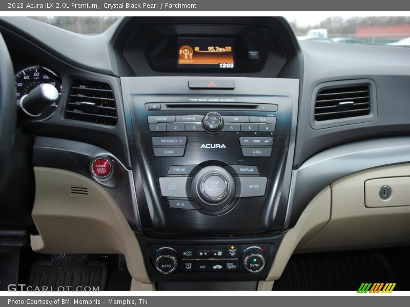 Crystal Black Pearl / Parchment 2013 Acura ILX 2.0L Premium