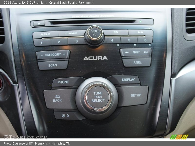 Crystal Black Pearl / Parchment 2013 Acura ILX 2.0L Premium