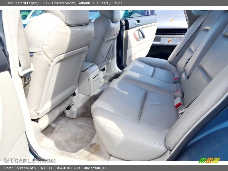 Atlantic Blue Pearl / Taupe 2005 Subaru Legacy 2.5 GT Limited Sedan