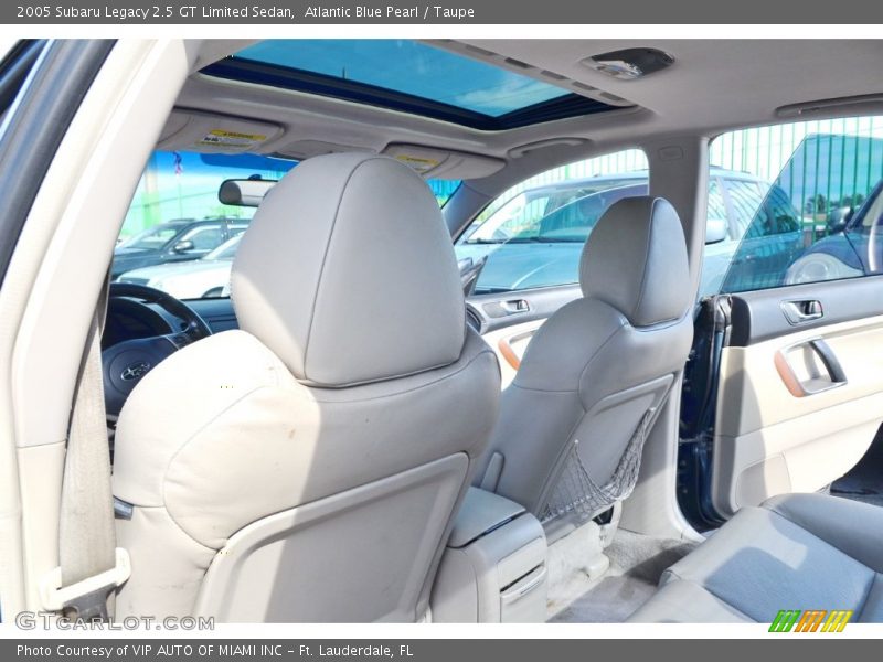 Atlantic Blue Pearl / Taupe 2005 Subaru Legacy 2.5 GT Limited Sedan