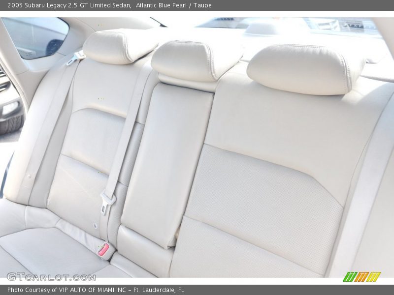 Atlantic Blue Pearl / Taupe 2005 Subaru Legacy 2.5 GT Limited Sedan