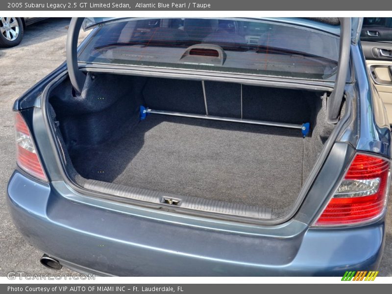 Atlantic Blue Pearl / Taupe 2005 Subaru Legacy 2.5 GT Limited Sedan