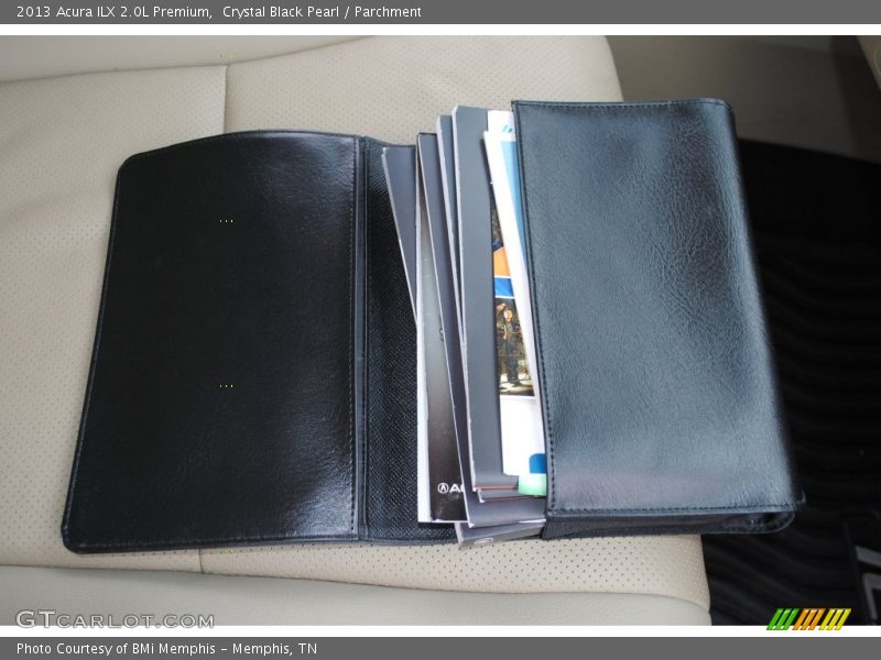 Crystal Black Pearl / Parchment 2013 Acura ILX 2.0L Premium