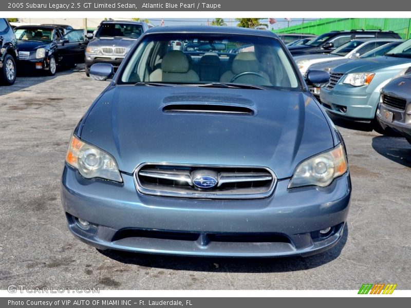 Atlantic Blue Pearl / Taupe 2005 Subaru Legacy 2.5 GT Limited Sedan