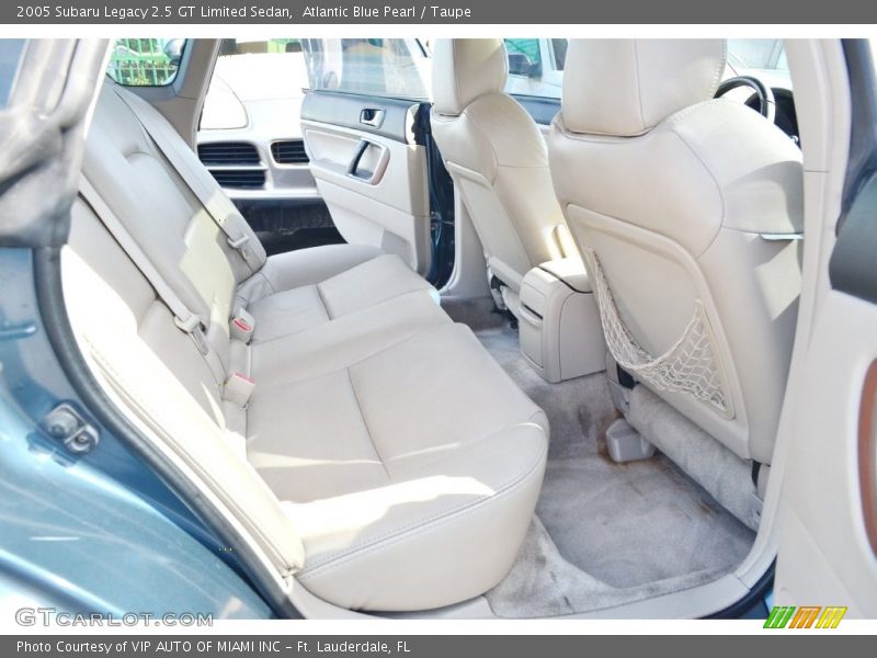 Atlantic Blue Pearl / Taupe 2005 Subaru Legacy 2.5 GT Limited Sedan