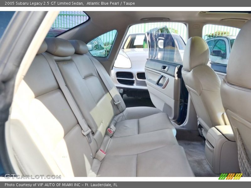 Atlantic Blue Pearl / Taupe 2005 Subaru Legacy 2.5 GT Limited Sedan