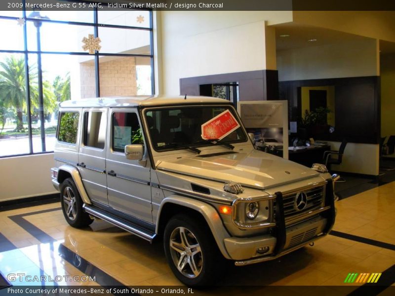 Iridium Silver Metallic / designo Charcoal 2009 Mercedes-Benz G 55 AMG