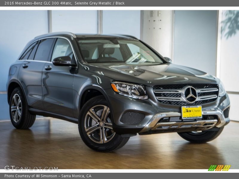 Selenite Grey Metallic / Black 2016 Mercedes-Benz GLC 300 4Matic