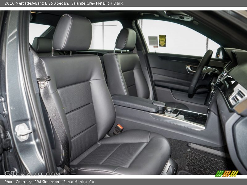 Selenite Grey Metallic / Black 2016 Mercedes-Benz E 350 Sedan