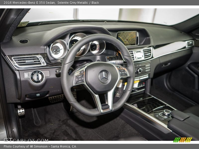 Selenite Grey Metallic / Black 2016 Mercedes-Benz E 350 Sedan