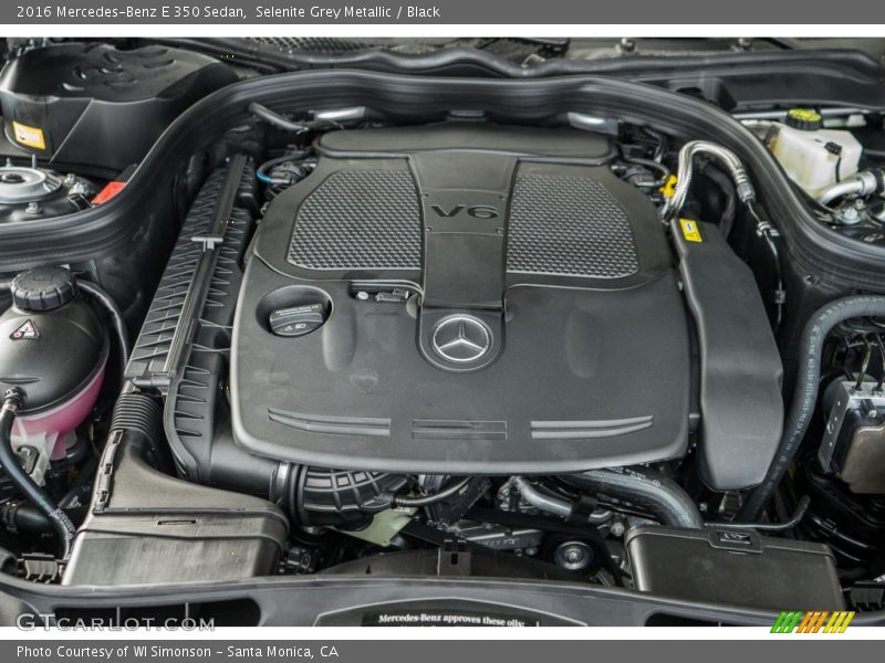 Selenite Grey Metallic / Black 2016 Mercedes-Benz E 350 Sedan