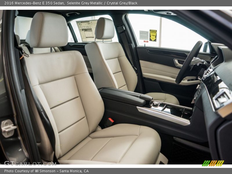 Selenite Grey Metallic / Crystal Grey/Black 2016 Mercedes-Benz E 350 Sedan