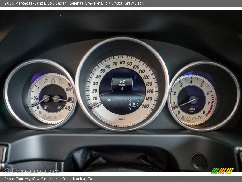 Selenite Grey Metallic / Crystal Grey/Black 2016 Mercedes-Benz E 350 Sedan
