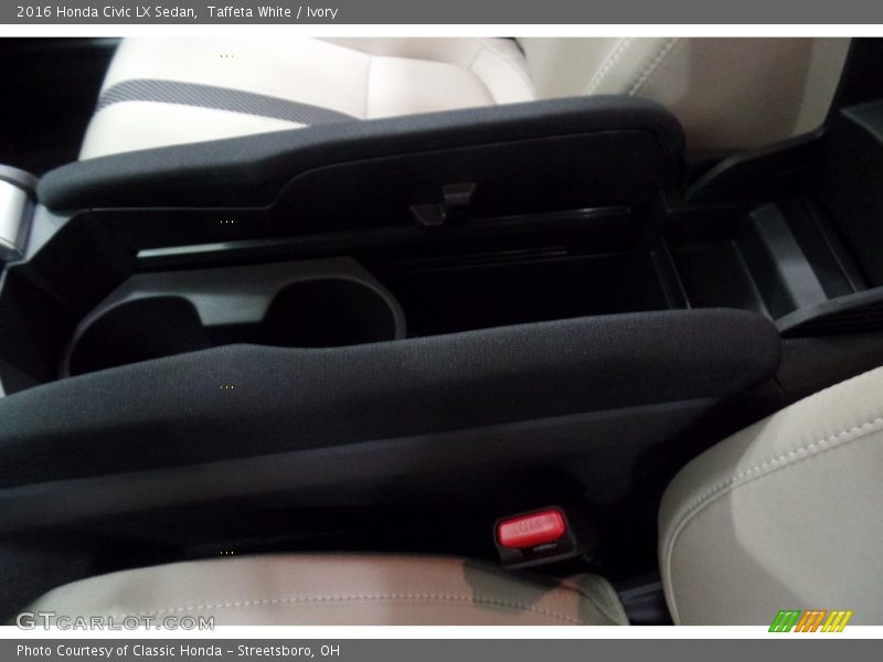 Taffeta White / Ivory 2016 Honda Civic LX Sedan
