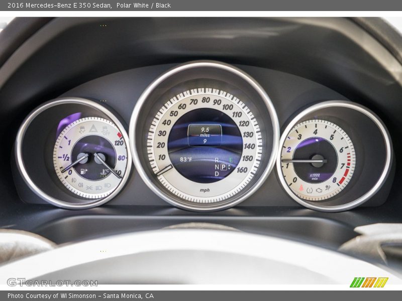 Polar White / Black 2016 Mercedes-Benz E 350 Sedan