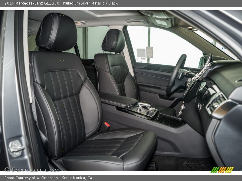 Palladium Silver Metallic / Black 2016 Mercedes-Benz GLE 350