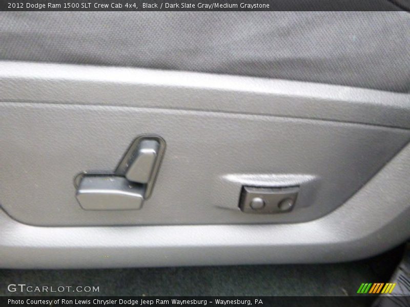 Black / Dark Slate Gray/Medium Graystone 2012 Dodge Ram 1500 SLT Crew Cab 4x4