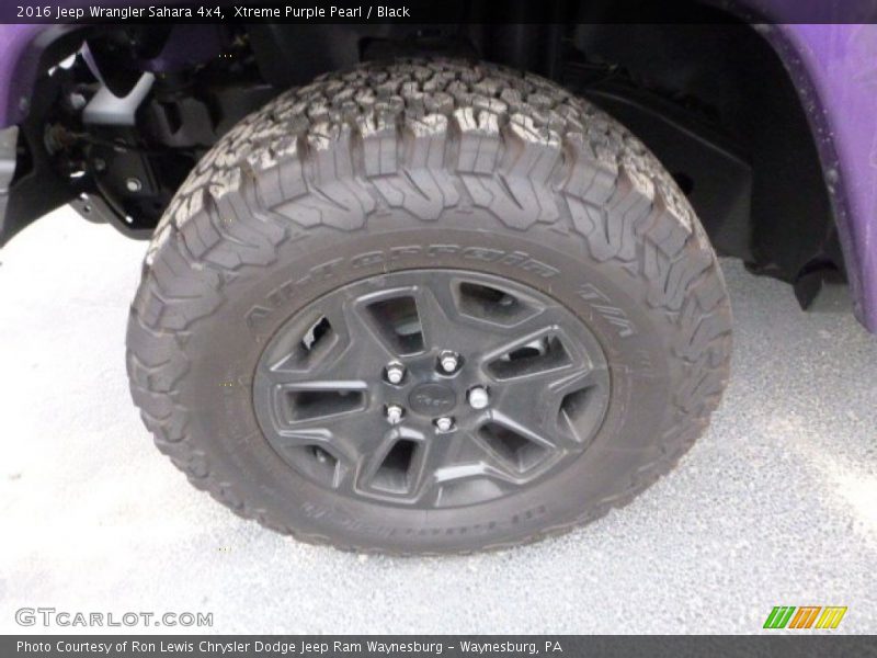 Xtreme Purple Pearl / Black 2016 Jeep Wrangler Sahara 4x4