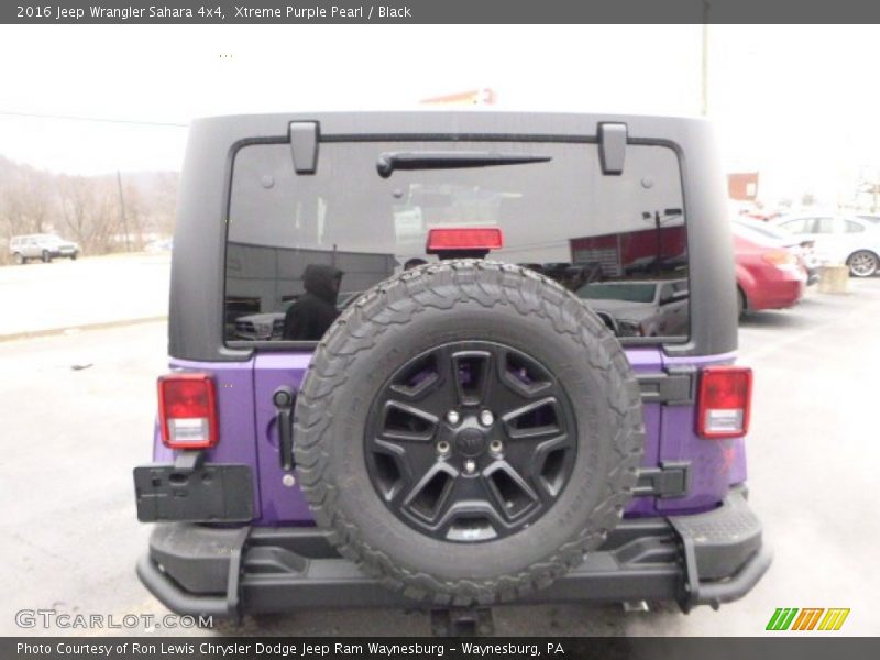 Xtreme Purple Pearl / Black 2016 Jeep Wrangler Sahara 4x4