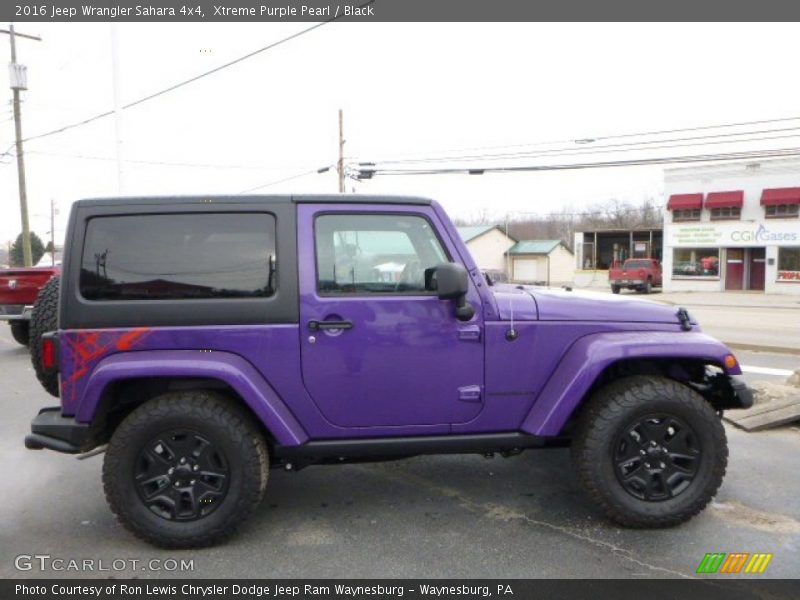 Xtreme Purple Pearl / Black 2016 Jeep Wrangler Sahara 4x4