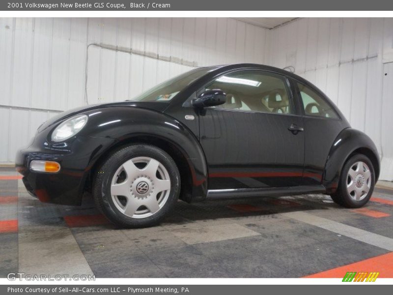 Black / Cream 2001 Volkswagen New Beetle GLS Coupe