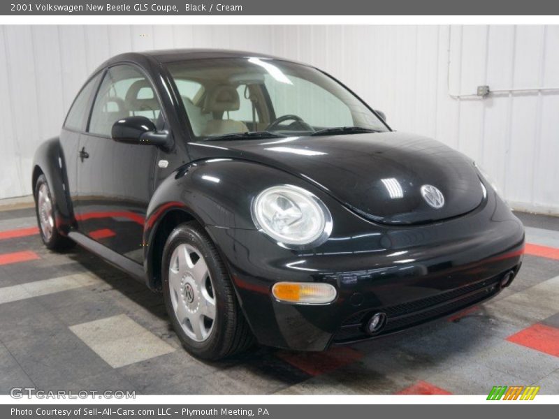 Black / Cream 2001 Volkswagen New Beetle GLS Coupe
