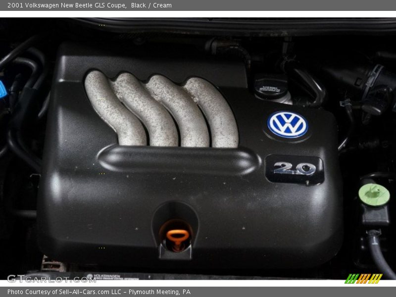 Black / Cream 2001 Volkswagen New Beetle GLS Coupe