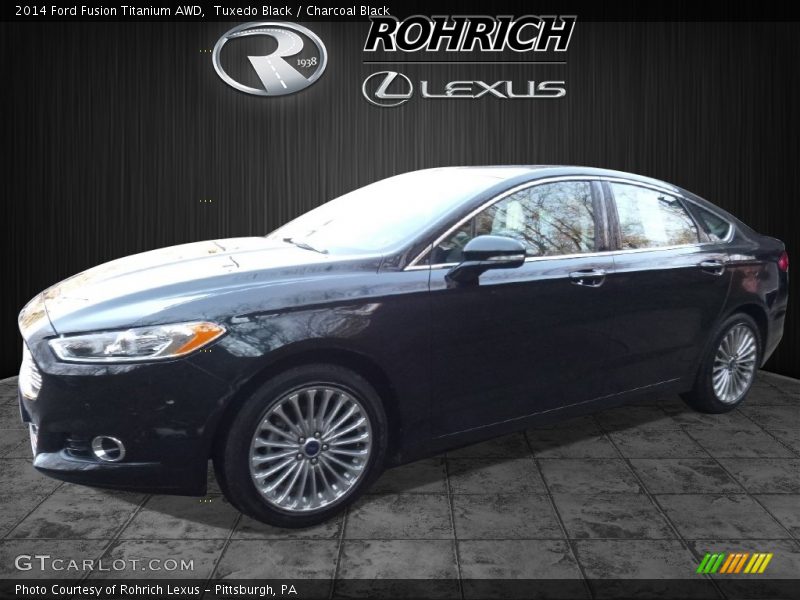 Tuxedo Black / Charcoal Black 2014 Ford Fusion Titanium AWD