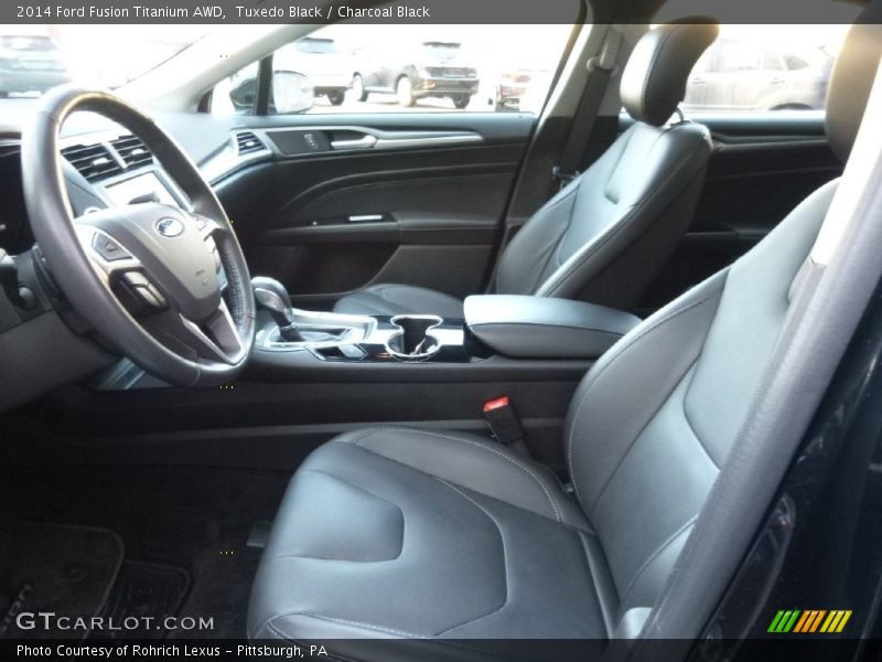 Tuxedo Black / Charcoal Black 2014 Ford Fusion Titanium AWD