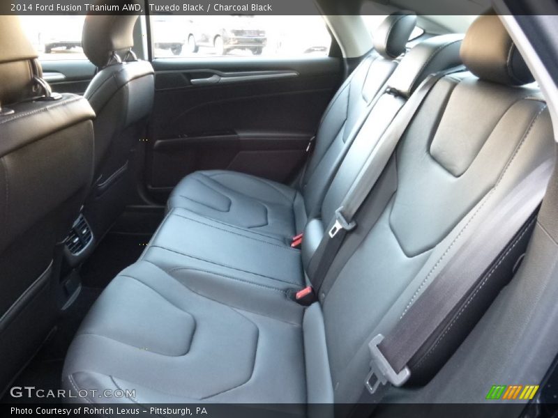 Tuxedo Black / Charcoal Black 2014 Ford Fusion Titanium AWD