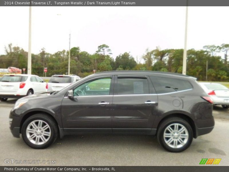 Tungsten Metallic / Dark Titanium/Light Titanium 2014 Chevrolet Traverse LT