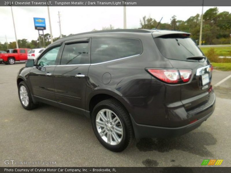 Tungsten Metallic / Dark Titanium/Light Titanium 2014 Chevrolet Traverse LT