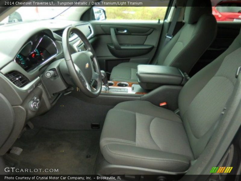 Tungsten Metallic / Dark Titanium/Light Titanium 2014 Chevrolet Traverse LT