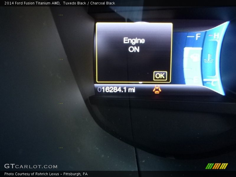 Tuxedo Black / Charcoal Black 2014 Ford Fusion Titanium AWD