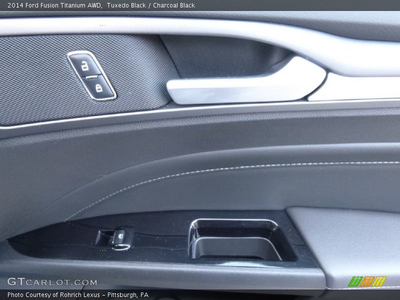 Tuxedo Black / Charcoal Black 2014 Ford Fusion Titanium AWD
