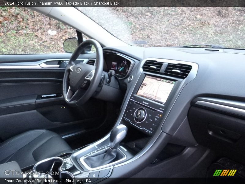 Tuxedo Black / Charcoal Black 2014 Ford Fusion Titanium AWD