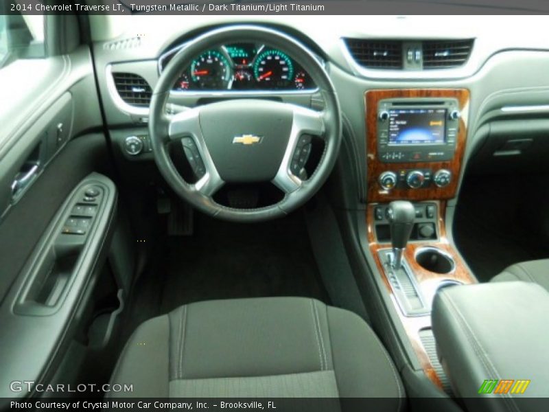 Tungsten Metallic / Dark Titanium/Light Titanium 2014 Chevrolet Traverse LT