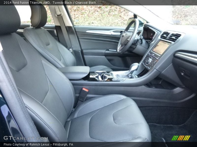 Tuxedo Black / Charcoal Black 2014 Ford Fusion Titanium AWD